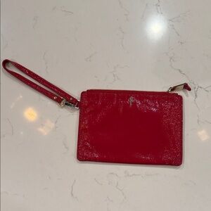 Cole Haan Vibrant Red Wristlet